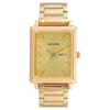 Sonata Quartz Analog with Day and Date Champagne Dial Stainless Steel Strap Watch for Men