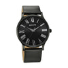 Sonata Aspire Quartz Analog Black Dial Leather Strap Watch for Men