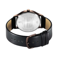 Sonata Aspire Quartz Analog Silver Dial Leather Strap Watch for Men