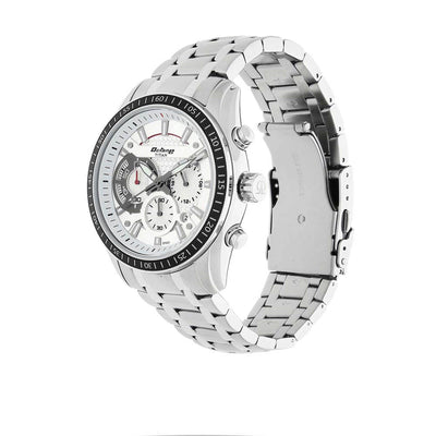 Titan Octane Chronograph White Dial Watch for Men