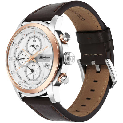 Titan Octane Silver Dial Analog with Date Stainless Steel Strap Watch for Men