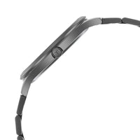 Titan Classique Slimline Anthracite Dial Analog with Date Stainless Steel Strap watch for Men