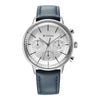Titan Light Leathers Quartz Multifunction Black Dial Stainless Steel Strap Watch for Men