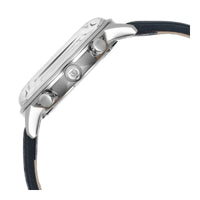 Titan Light Leathers Quartz Multifunction Black Dial Stainless Steel Strap Watch for Men