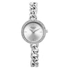 Titan Raga Showstopper Quartz Analog Silver Dial Metal Strap Watch for Women 95288SM01