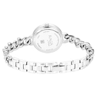 Titan Raga Showstopper Quartz Analog Silver Dial Metal Strap Watch for Women 95288SM01
