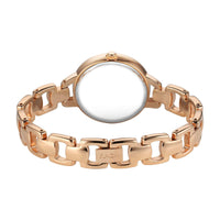 Titan Raga Showstopper Pink Dial Rose Gold Metal Strap Analog Watch for Women