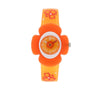 Zoop By Titan Quartz Analog Orange Dial PU Strap Watch For Kids