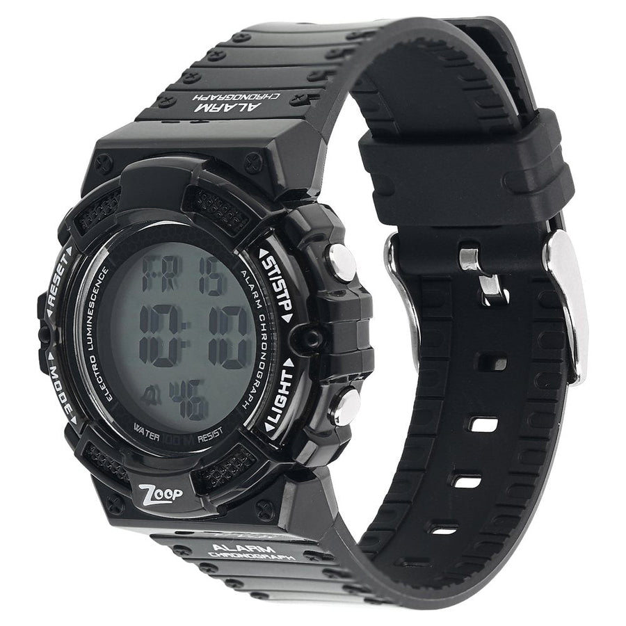 Zoop By Titan DigitalDigital Dial PU Strap Watch for Kids