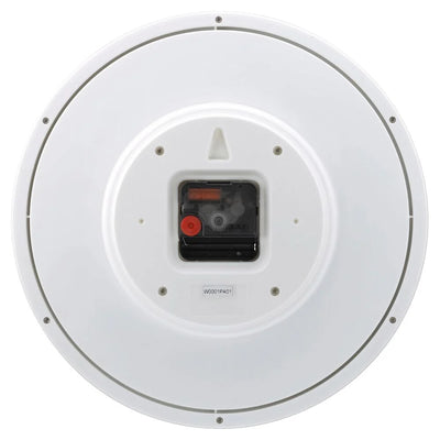 Titan 30cm White faced Silent Wall Clock for Modern Homes