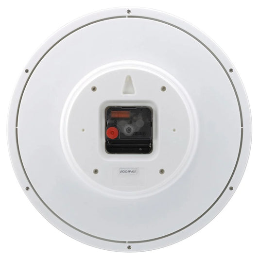 Titan 30cm White faced Silent Wall Clock for Modern Homes