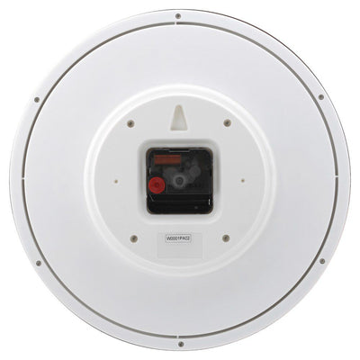 Titan Classic White Metallic Finish Wall Clock with Silent Sweep Technology - 30 cm x 30 cm (Medium)