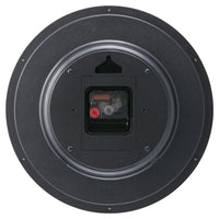 Titan Contemporary Black Wall Clock with Silent Sweep Technology - 30 cm x 30 cm (Medium)