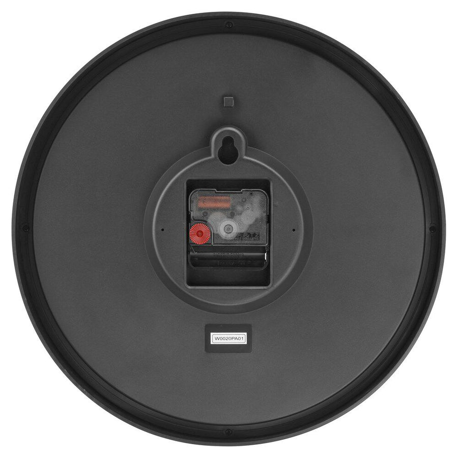 Titan Tranquil Modern 30cm White Wall Clock with Silent Sweep Tech for the Serene Home