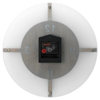Titan Wood & Glass Fusion Wall Clock - 32 cm x 32 cm (Medium)