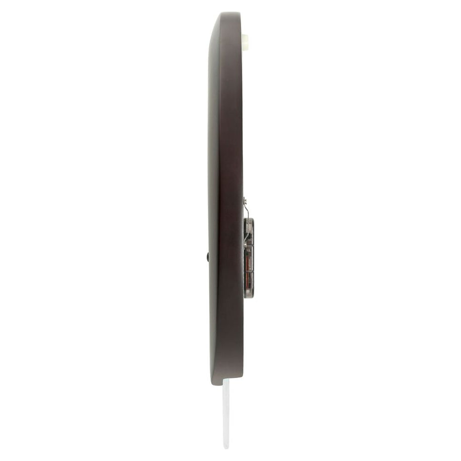 Titan Wooden Half Moon Wall Clock with Glass Dial - 32 cm x 31 cm (Medium)