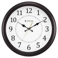 Classic White Wall Clock with Silent Sweep Technology - 42.0 cm x 42.0 cm (Large)